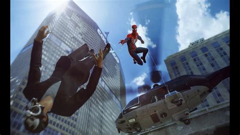 Marvels Spider-Man helicopter mission - YouTube