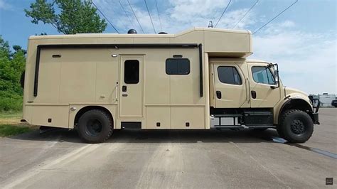 This 4x4, Four-Door, Military-Grade RV Is Built For War