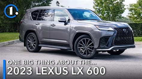 One Big Thing About The 2023 Lexus LX 600: V8 Who?