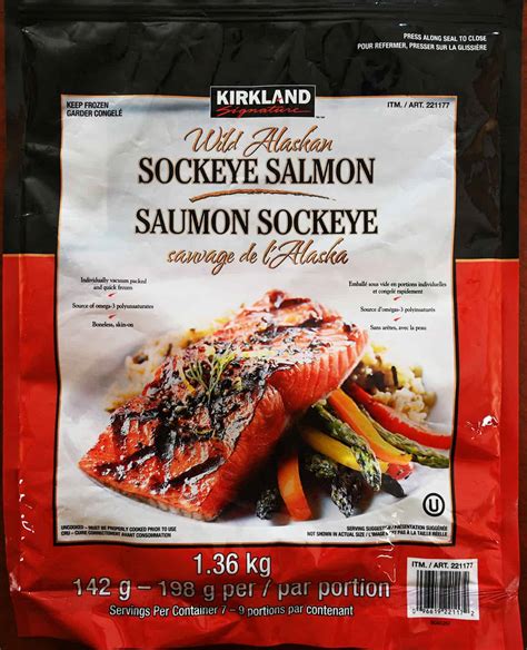 Costco Wild Alaskan Salmon Nutrition | Besto Blog