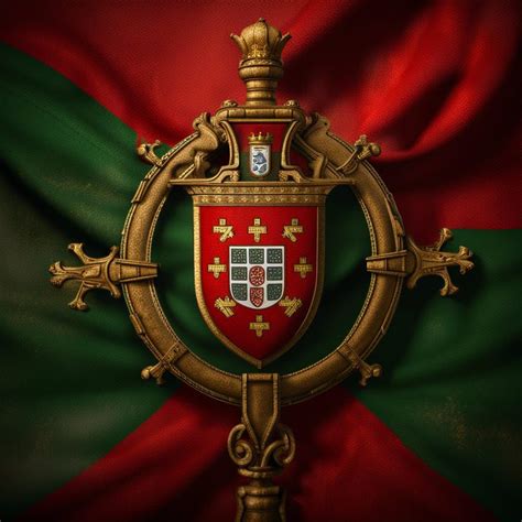 Portuguese Empire Flag Flown In Lisbon - AI Generated Artwork ...