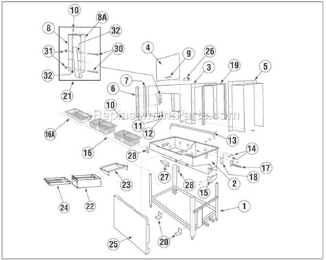 Hobart Commercial Dishwasher Parts Diagram