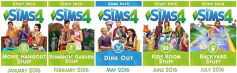 The Sims 4 Expansion Packs - fasrglam