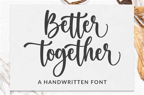 Download Better Together Font for FREE - Font Studio