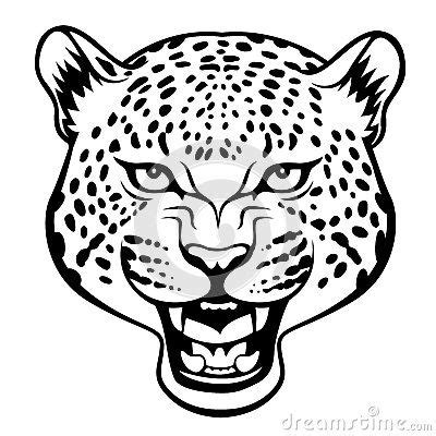 Bilderesultat for snow leopard outline face (With images) | Leopard ...