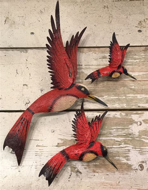 Wall Hanging Hummingbirds / Hummingbird Metal Sculpture/ Humminbird ...