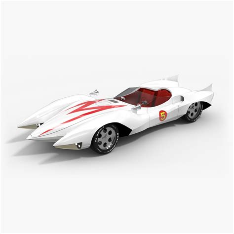 ArtStation - Mach 5 Speed Racer Car 3D model