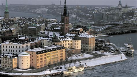 winter, Sweden, Stockholm, Gamla, Stan Wallpapers HD / Desktop and ...