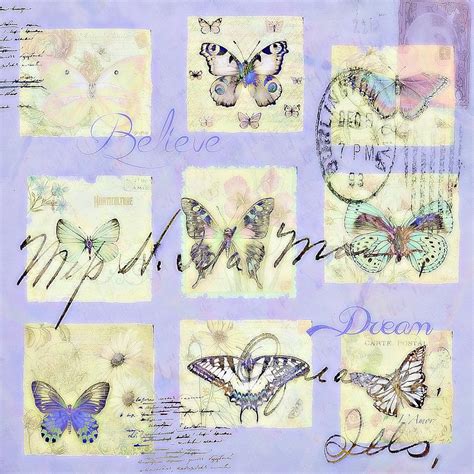 Butterfly collage Digital Art by Elizabeth Mix - Fine Art America