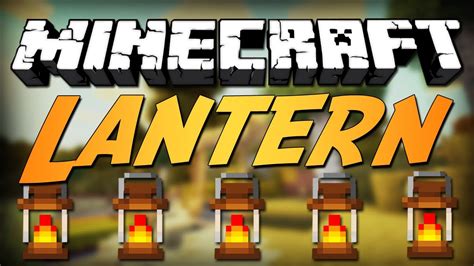 Minecraft Mods - LANTERN MOD! 1.4.4 - YouTube