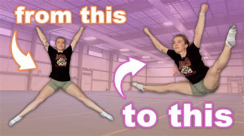 How to fix a Toe Touch that look like a Star Jump! | cheer jumps ...