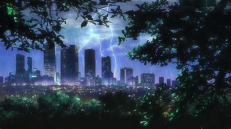 Anime Rain Gifs | Anime scenery, Scenery, Cool backgrounds wallpapers