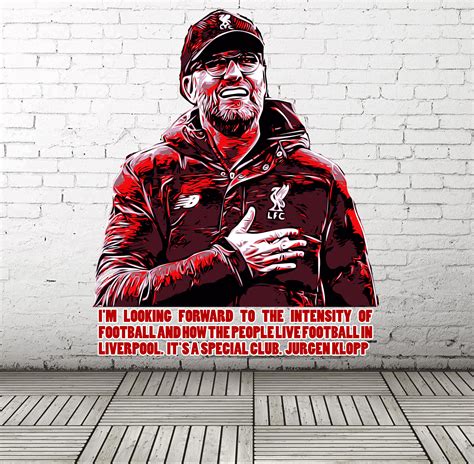 Jurgen Klopp Liverpool FC Quote Wall Sticker Football Games | Etsy