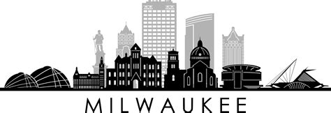 Milwaukee Skyline Vector