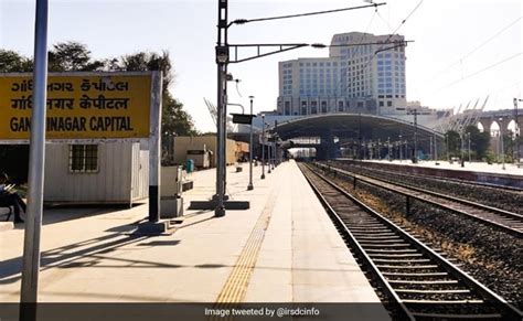 Gandhinagar Capital railway station: See Pics Of India's 1st Revamped ...