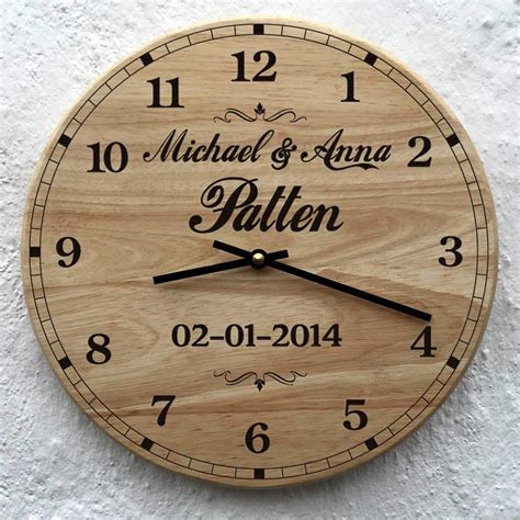 5th Anniversary gift.Custom made wooden wedding gift. Wedding ...