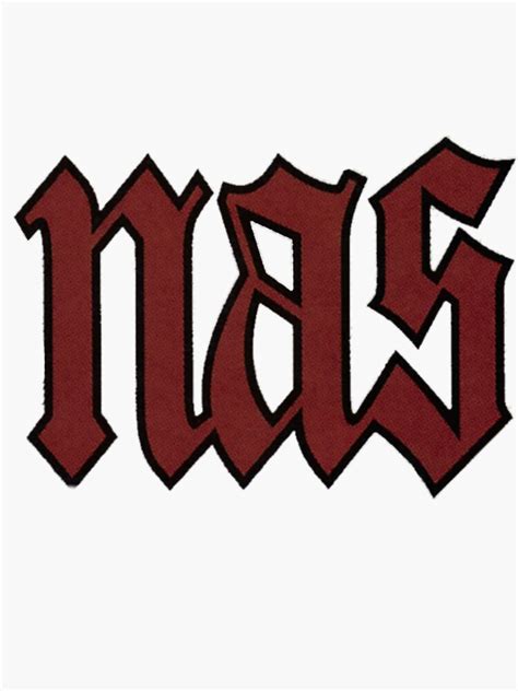 "Nas Illmatic Logo" Sticker for Sale by itsyaboic | Redbubble