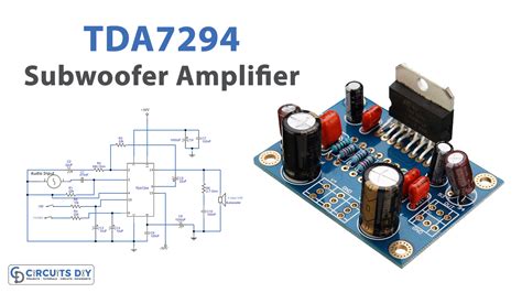 Car Amplifier With Subwoofer Output