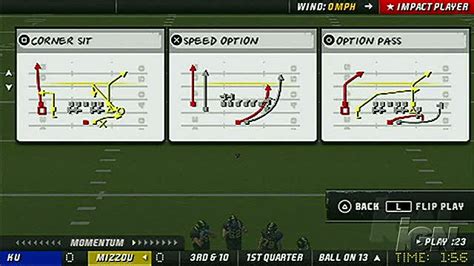 NCAA Football 09 Sony PSP Gameplay - Eye of the Tiger - IGN