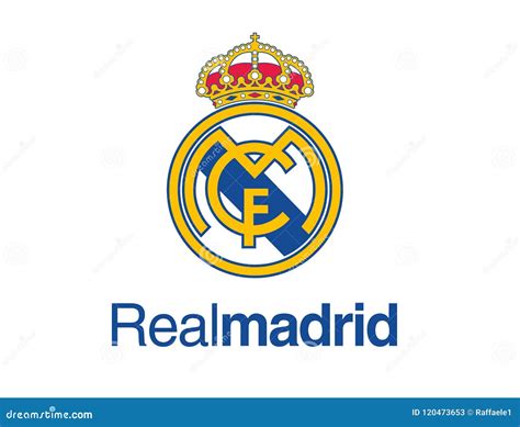 Real Madrid Football Club Logo 3D Perspective Editorial Image ...