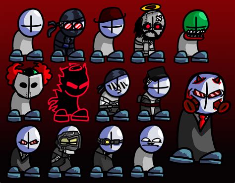 Madness Combat Characters by AlfredAnimates on Newgrounds