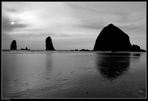 Needle in a Haystack Silhouette | Haystack Rock and the Need… | Flickr