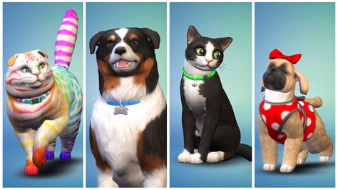 The Sims 4 Cats & Dogs: Official Screenshots | SimsVIP