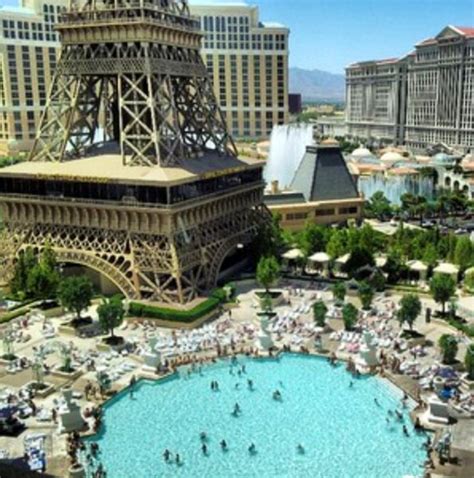 Pool Time at Paris Las Vegas