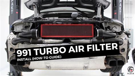 How To: Install Air Filter on 991 Turbo - YouTube