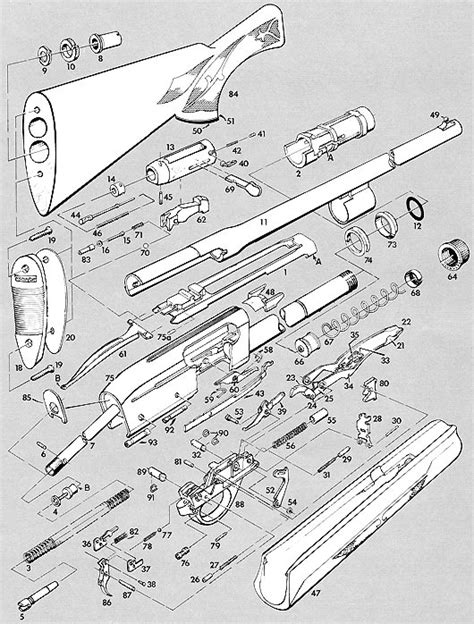 Remington 1100 Shotgun Parts Diagram