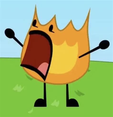 Create meme "bfdi firey, bfb firey, bfdi firey scream" - Pictures ...