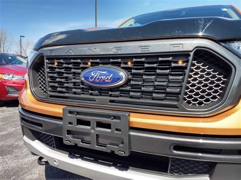 Ford Ranger 4 led light 2019-2023 | Raptor Style grill ONLY XL & XLT