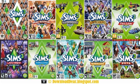 Sims 4 expansion packs - trainnibht