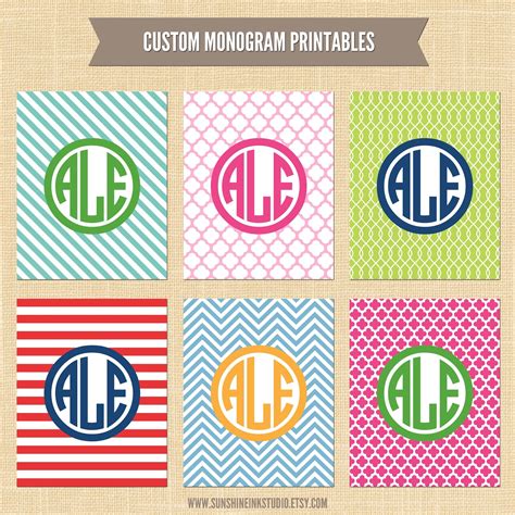 Preppy Monogram Wallpaper - WallpaperSafari