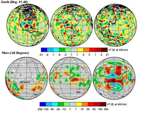 A new magnetic map of Mars