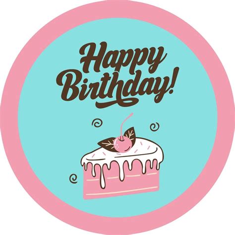 Customize 231+ Happy Birthday Sticker Templates Online - Canva