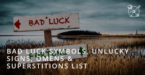 19 Superstition Symbols For Bad Luck