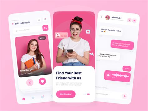 Dating App by Arya Wijaya Kusuma for Plainthing Studio on Dribbble