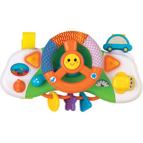 Winfun Activity Steering Wheel - Gender Neutral Toy For Ages 3 Months ...