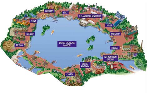 Homeschooling at Disney World | Epcot world showcase map, Epcot, Epcot map