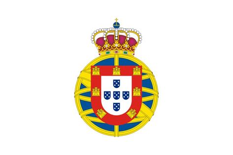 King John VI (1816) | Coat of arms, United kingdom flag, Portuguese flag