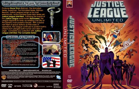 Justice League Unlimited: The Complete Series - TV DVD Custom Covers ...