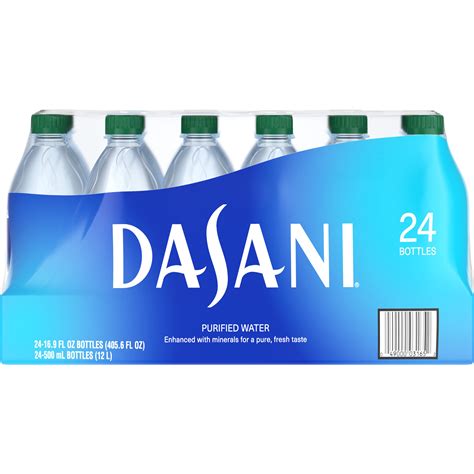 Buy DASANI Purified Water Enhanced with Minerals, 16.9 Fl Oz (Pack of ...