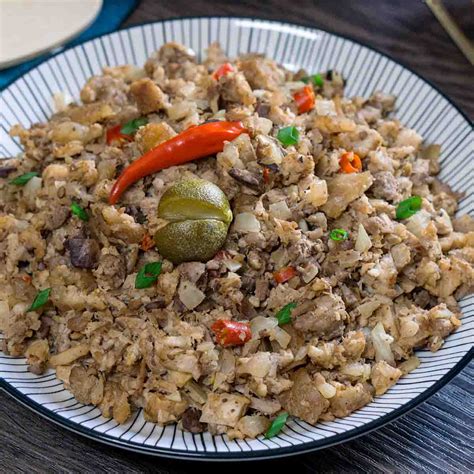 Pork Belly Sisig Recipe | Amiable Foods