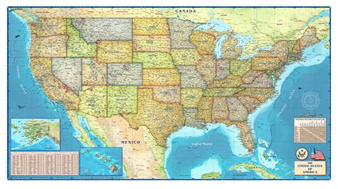 Large Political Map Of The United States Usa Maps Of The Usa Maps ...