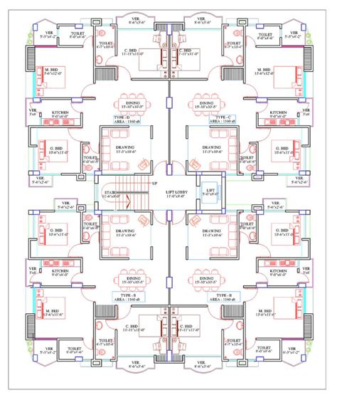 Different Types of Residential Building Plans and Designs - First Floor ...