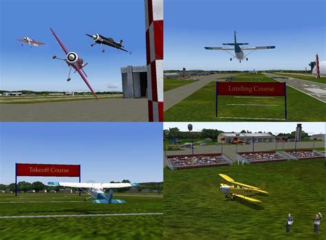 FS2004 Flying Competition Scenery Package - Flight Simulator 2004 Mod