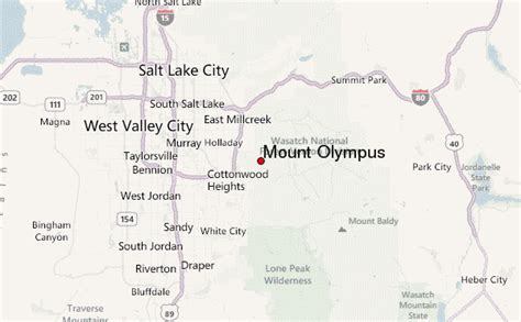 Mount Olympus Mountain Information