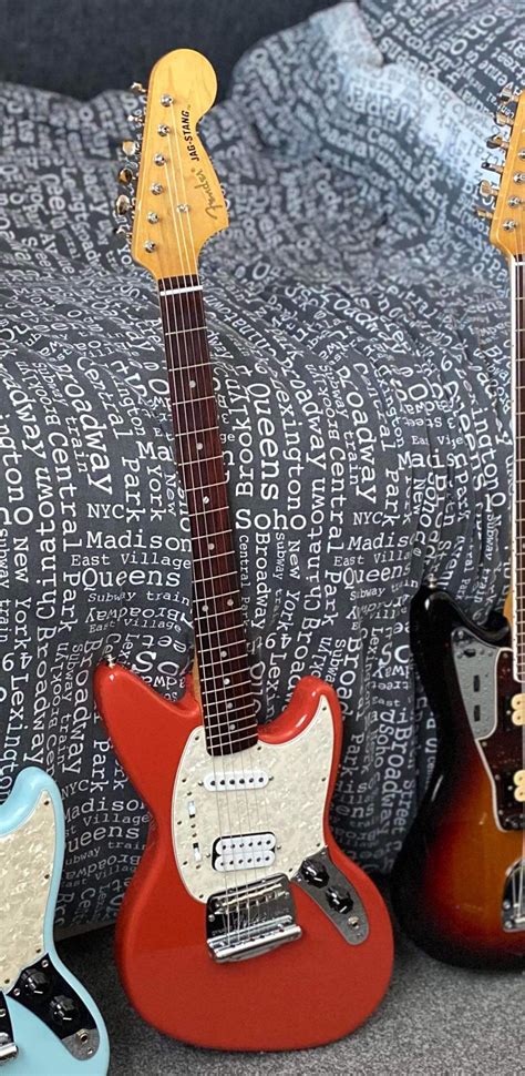 NGD: MIM Fiesta Red Fender Jag-Stang : offset