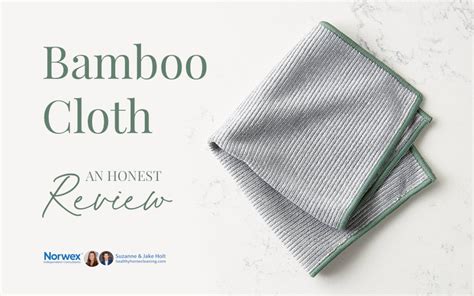 A Review of the Norwex Bamboo Multi-Purpose Cloth - Honest Norwex Reviews